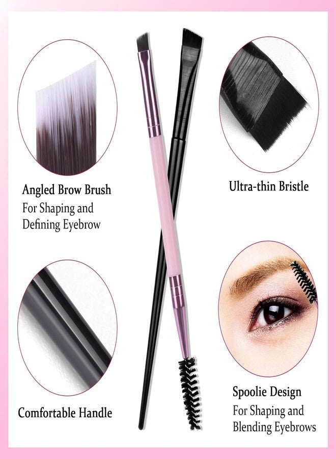 ATOMUS Brow Mapping Kit with 10m Pink & White Mapping String 20g White & Pink Brow Paste 50pcs Eyebrow Ruler Stickers 2 Brow Brushes 2pcs Eyebrow Pencil 1pc Sharpener 10pcs Blades - Image 4